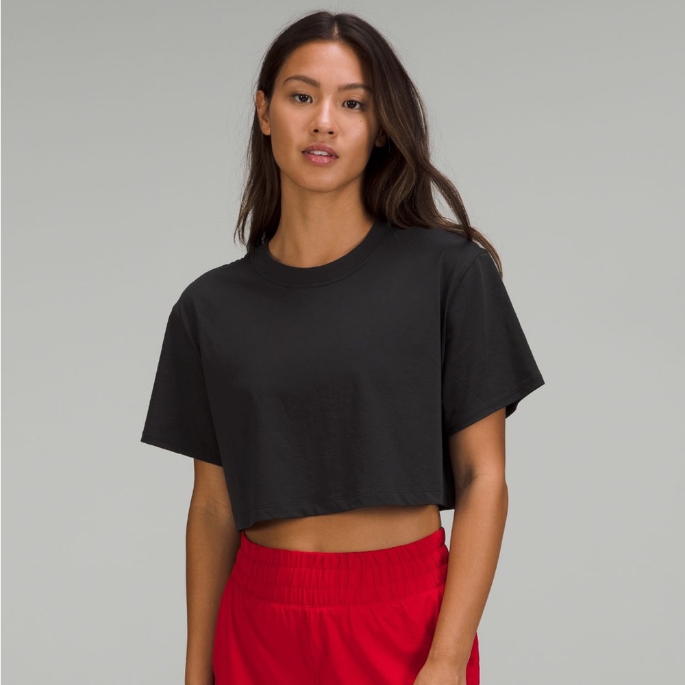SOLD lululemon All Yours Cropped T-Shirt